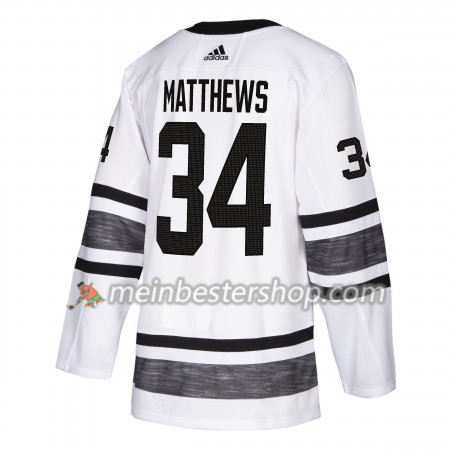 Toronto Maple Leafs Auston Matthews 34 2019 All-Star Adidas Weiß Trikot Authentic - Herren